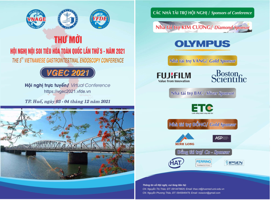 HỘI NGHỊ NỘI SOI TIÊU HÓA TOÀN QUỐC LẦN THỨ 5 - VGEC 2021